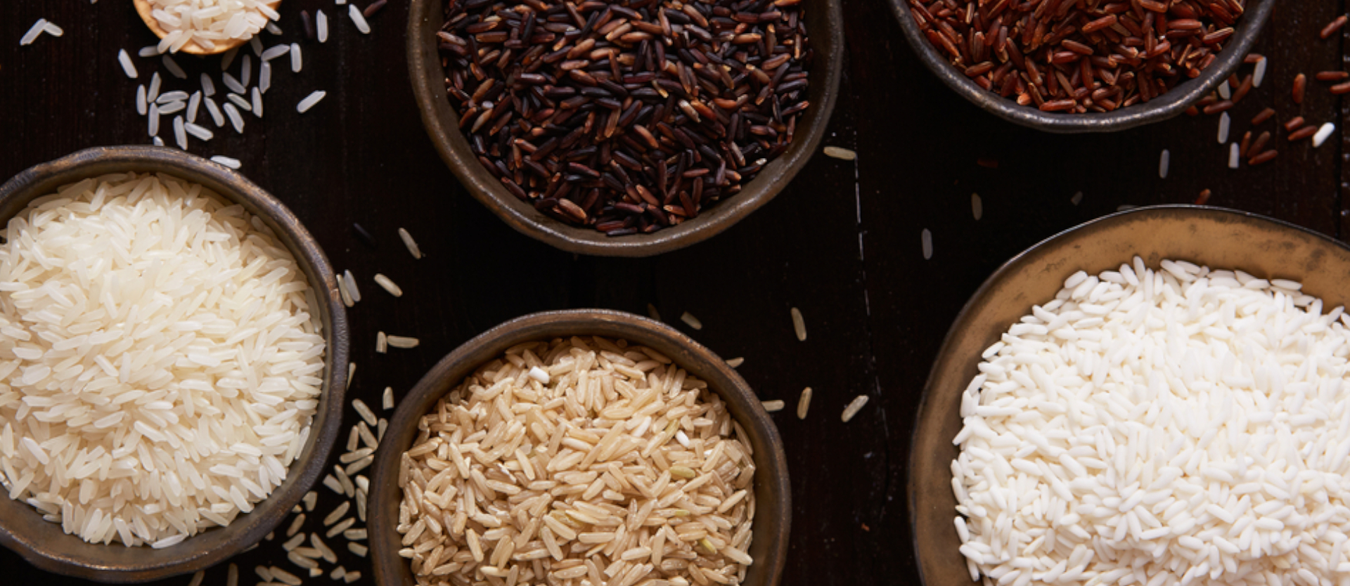 Comparison of Brown, Red, and Black Rice